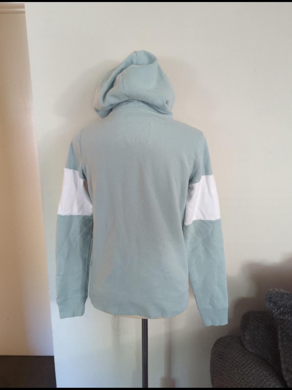 Sage green Hollister Southern California hoodie S - Picture 2 of 2